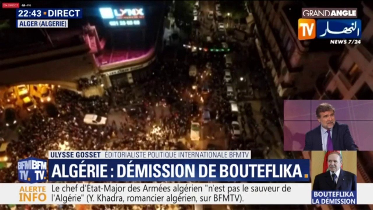 Algérie: quels sont les scénarios possibles après la démission d'Abdelaziz Bouteflika?