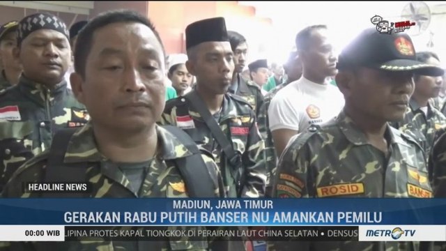 Banser NU Siap Amankan Pemilu