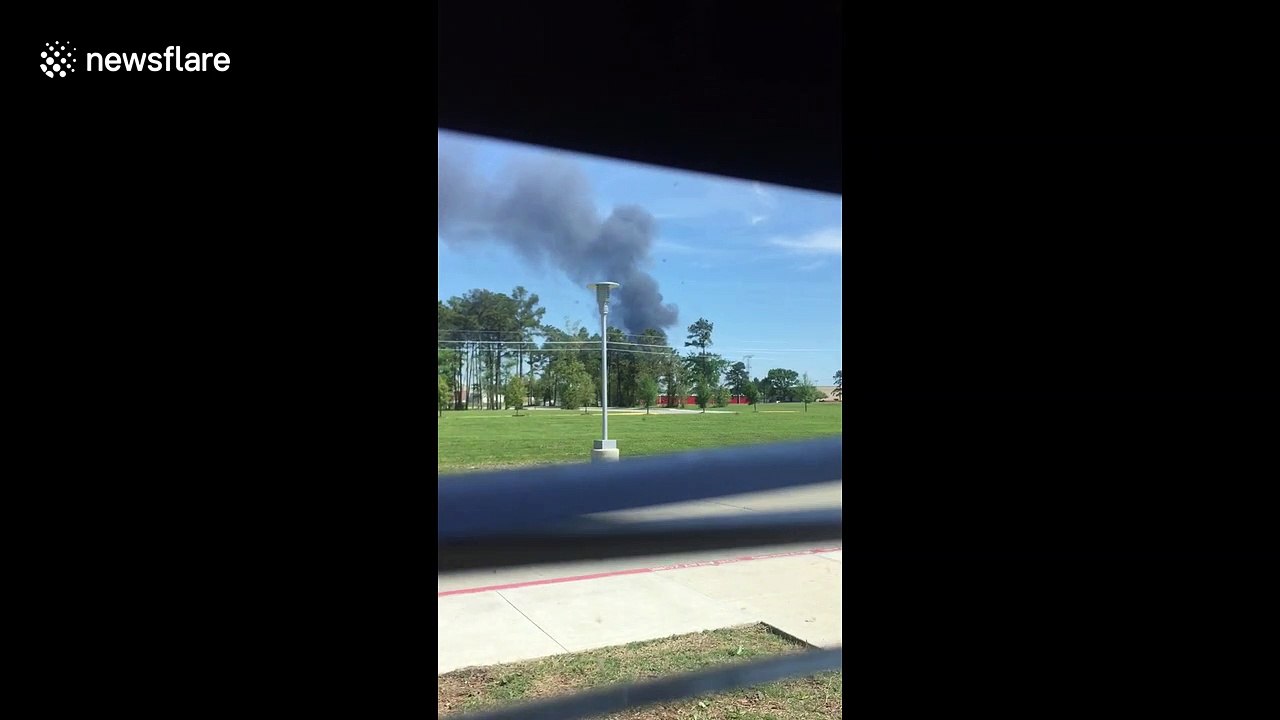 Huge plume of smoke rises into the air after explosion at Texas chemical plant, killing 1