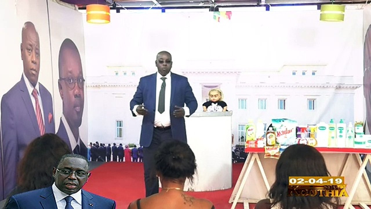 MACKY SALL dans Kouthia show du 02 AVRIL 2019