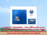 LED FANTASY 2x2 FT LED Panel Dimmable 010V 40W 120W Equivalent 5000K Daylight WhiteDLC