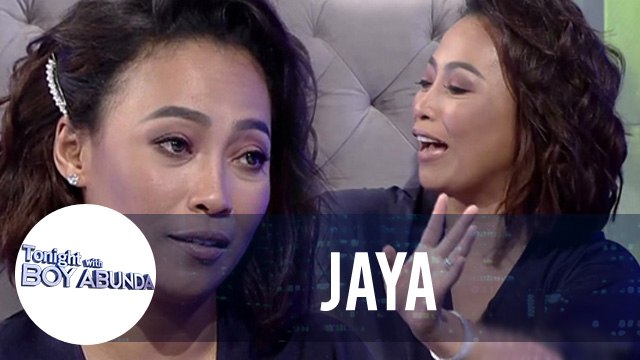 Jaya shares why she suddenly kissed a foreigner | TWBA