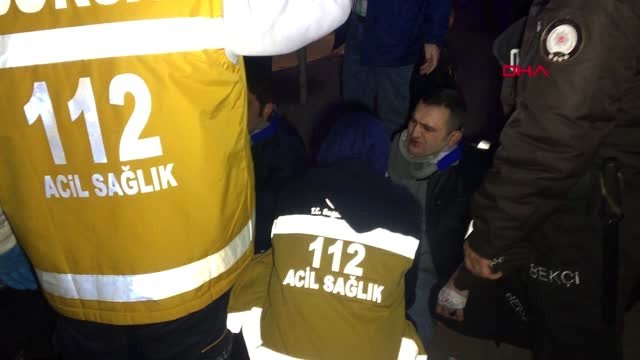 Bursa İşçi Servis Minibüsü Kaza Yaptı 14 Yaralı