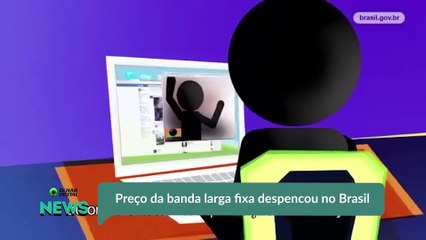 Preço da banda larga fixa despencou no Brasil