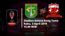 Jadwal Pertandingan Semifinal Piala Presiden 2019, Persebaya Hadapi Madura United, Rabu (3/4)