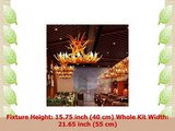 Pendant Light Sanguinesunny LED Ceiling Lamp E12 E14 x 4 Creative Resin Antlers American