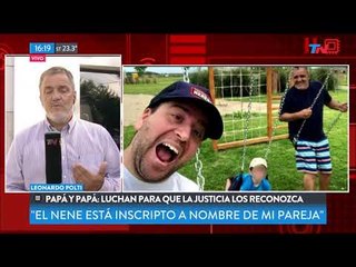 Dos papás luchan por que la justicia los reconozca