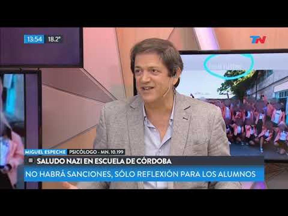 Saludo Nazi en una escuela de Córdoba