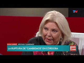 Elisa Carrió "Explosiva" | DESDE EL LLANO