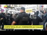 Callao y Corrientes: las mujeres se pusieron al frente de las protestas contra los despidos