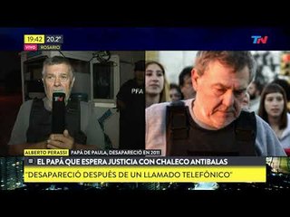 El papá que espera justicia por la muerte de su hija con chaleco antibalas