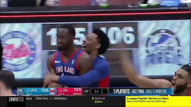 Theo Pinson (18 points) Highlights vs. Lakeland Magic