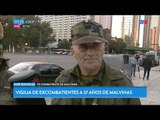 Vigilia de excombatientes: A 37 años de Malvinas