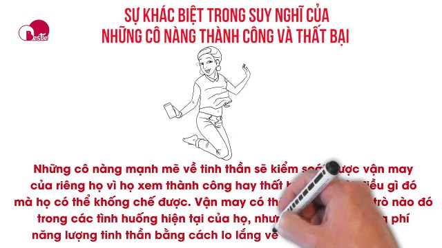 SỰ KHÁC BIỆT TRONG SUY NGHĨ CỦA NHỮNG CÔ NÀNG THÀNH CÔNG VÀ THẤT BẠI