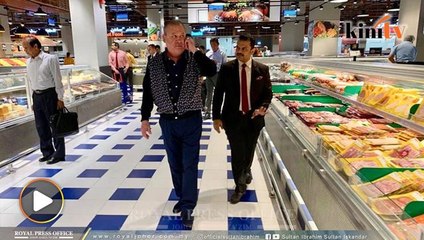 Sultan Johor rancang buka pasar raya harga murah