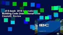 Full E-book  2018 International Building Code (International Code Council)  Review