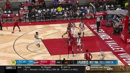 Gary Payton II Posts 20 points & 10 steals vs. Santa Cruz Warriors