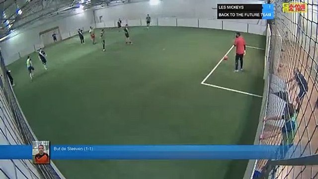 But de Steeven (1-1) - LES MICKEYS Vs BACK TO THE FUTURE TEAM - 02/04/19 19:00 - LIGUE 4