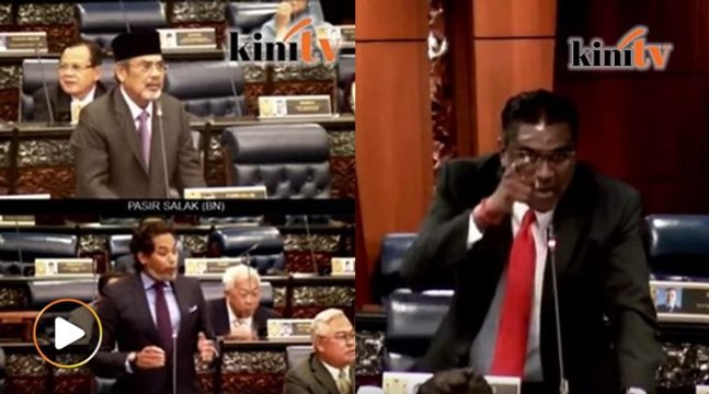 'Awat takut ke, pondan ke apa!', dewan tegang antara Rayer dan KJ