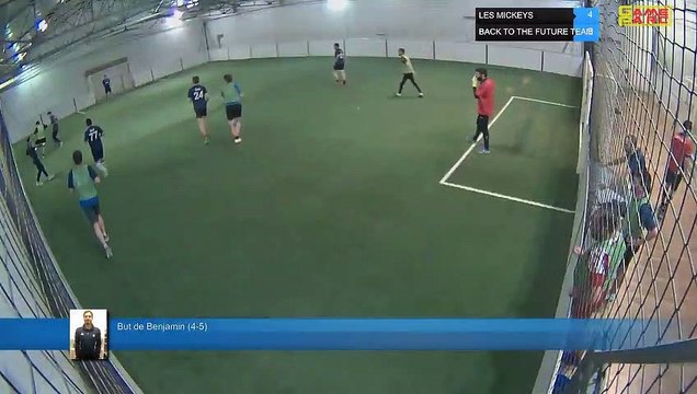 But de Benjamin (4-5) - LES MICKEYS Vs BACK TO THE FUTURE TEAM - 02/04/19 19:00 - LIGUE 4