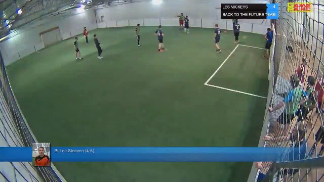 But de Steeven (4-6) - LES MICKEYS Vs BACK TO THE FUTURE TEAM - 02/04/19 19:00 - LIGUE 4