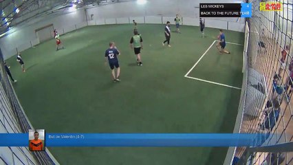 But de Valentin (4-7) - LES MICKEYS Vs BACK TO THE FUTURE TEAM  - 02/04/19 19:00 - LIGUE 4