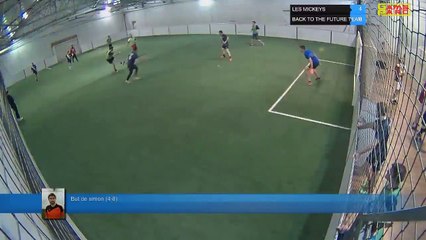 But de simon (4-8) - LES MICKEYS Vs BACK TO THE FUTURE TEAM  - 02/04/19 19:00 - LIGUE 4