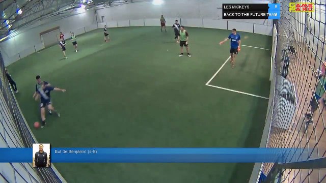 But de Benjamin (5-8) - LES MICKEYS Vs BACK TO THE FUTURE TEAM - 02/04/19 19:00 - LIGUE 4