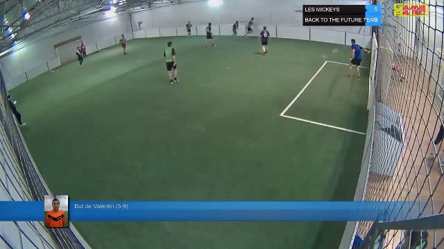 But de Valentin (5-9) - LES MICKEYS Vs BACK TO THE FUTURE TEAM - 02/04/19 19:00 - LIGUE 4