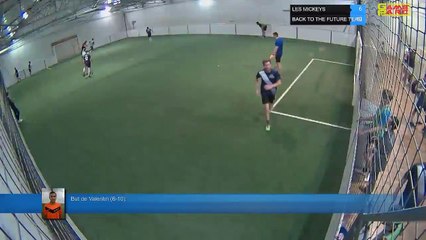 But de Valentin (6-10) - LES MICKEYS Vs BACK TO THE FUTURE TEAM  - 02/04/19 19:00 - LIGUE 4