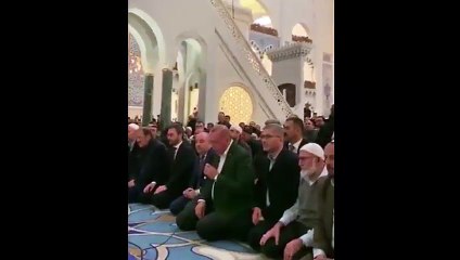 Başkan Erdoğan Çamlıca Cami'nde Kur'an okudu
