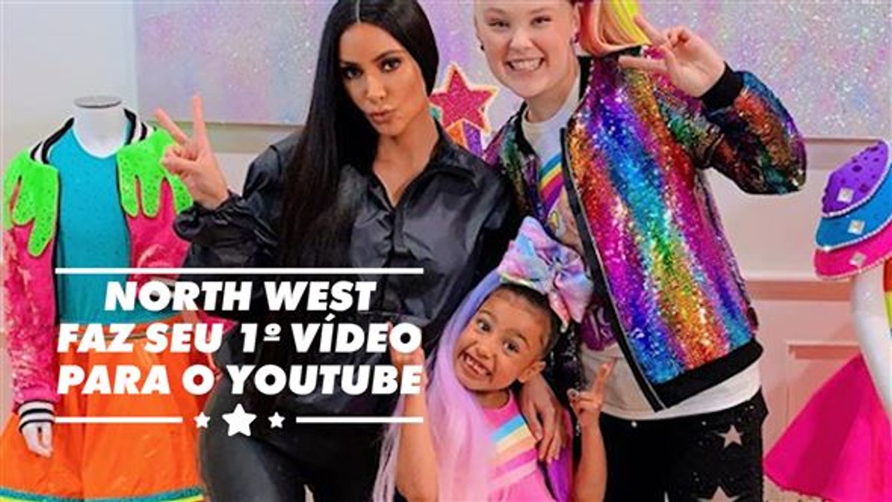 Os 7 momentos mais fofos do vídeo da North West com a JoJo
