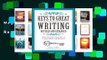 Keys to Great Writing: Mastering the Elements of Composition and Revision  Review