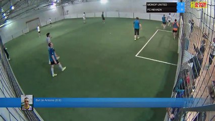 But de Antoine  (8-9) - MONOP UNITED  Vs FC NEVADA - 02/04/19 20:00 - LIGUE 3 - Poitiers Game Parc