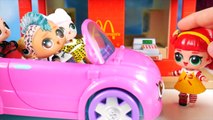 LOL Surprise McDonalds Lil Sister & Happy Meal Toys | Toy Egg Videos | Evie Godfrey