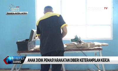 Anak Didik Pemasyarakatan Aceh Diberi Keterampilan Kerja