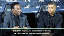 I'd love to have played alongside Mbappe - Pele