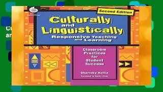 Culturally and Linguistically Responsive Teaching and Learning (Second Edition)