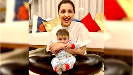 Parineeti Chopra Babysits Sania Mirza's son Izhaan