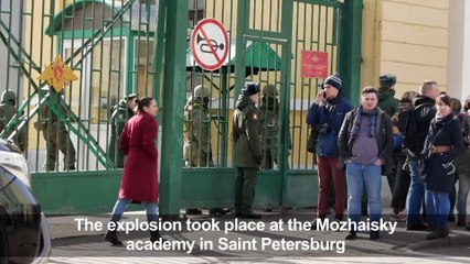 Explosive device wounds three at St Petersburg military academy