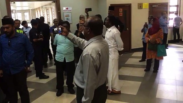 Padang Serai. N. Gobalakrishnan at the Kuala Lumpur Court Complex
