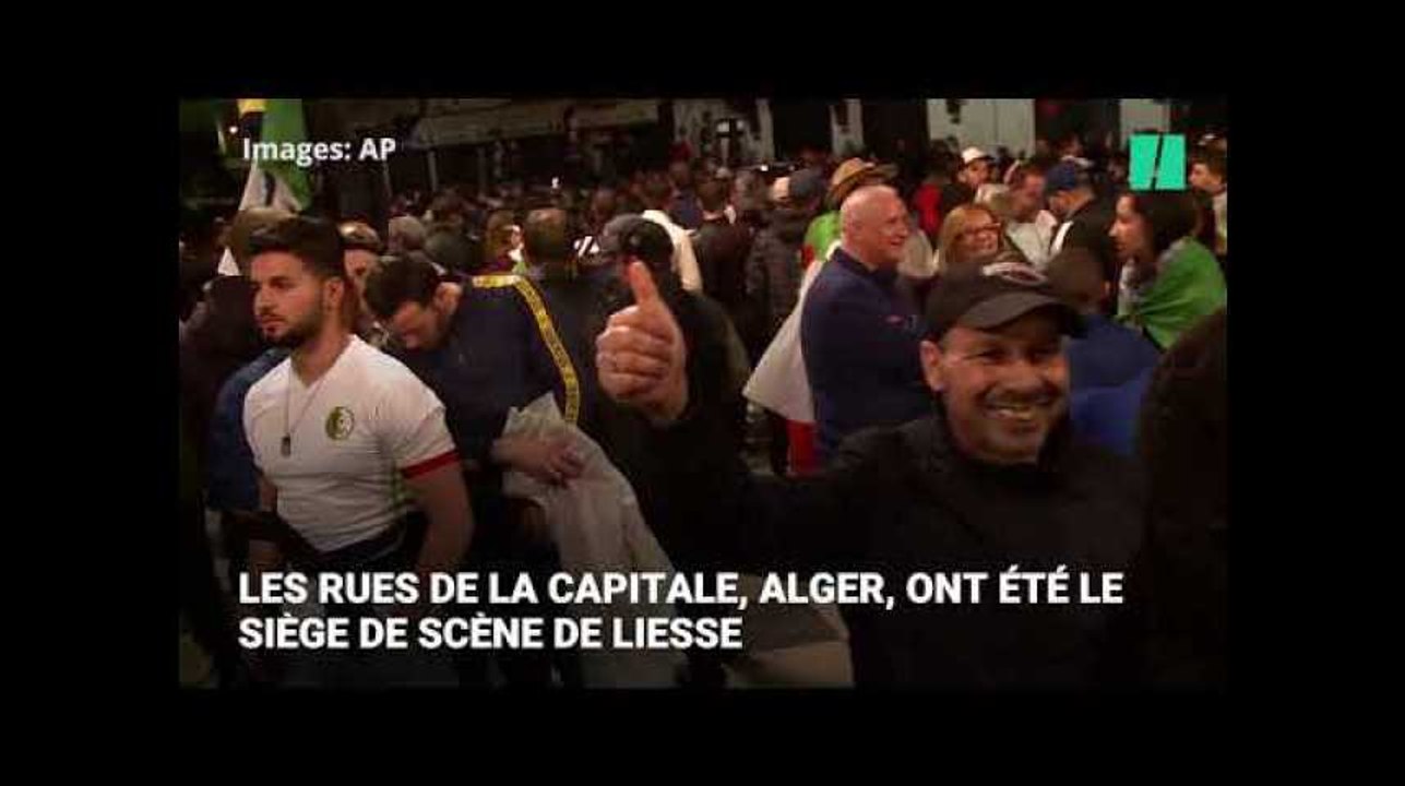 Démission de Bouteflika: scènes de joie à Alger