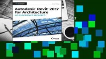 Autodesk Revit 2017 for Architecture: No Experience Required  Best Sellers Rank : #3
