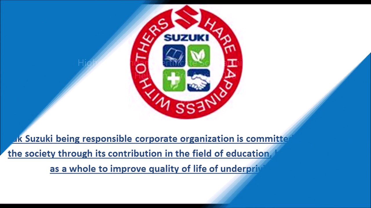 HSC Scholarship-2018 under CSR by Pak Suzuki