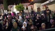 Miraç Kandili'nde Vatandaşlar Eyüpsultan Camii'ne Akın Etti