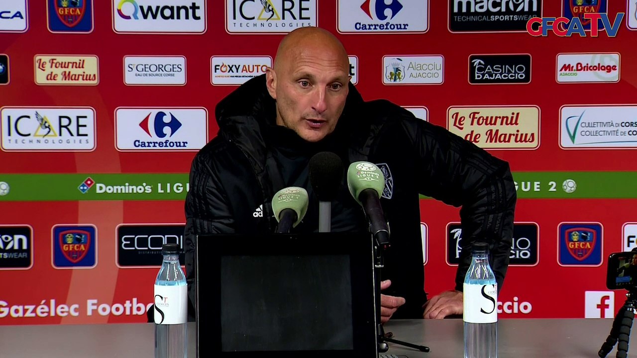 J31 - la réaction des coachs après le derby Gazélec / ACA (1-0)