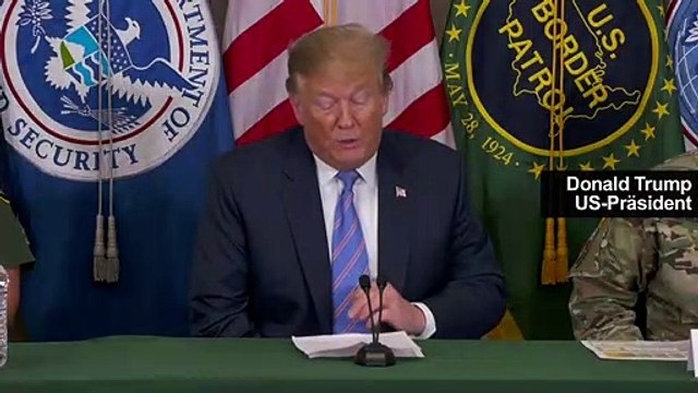 Trump: Unser Land ist voll
