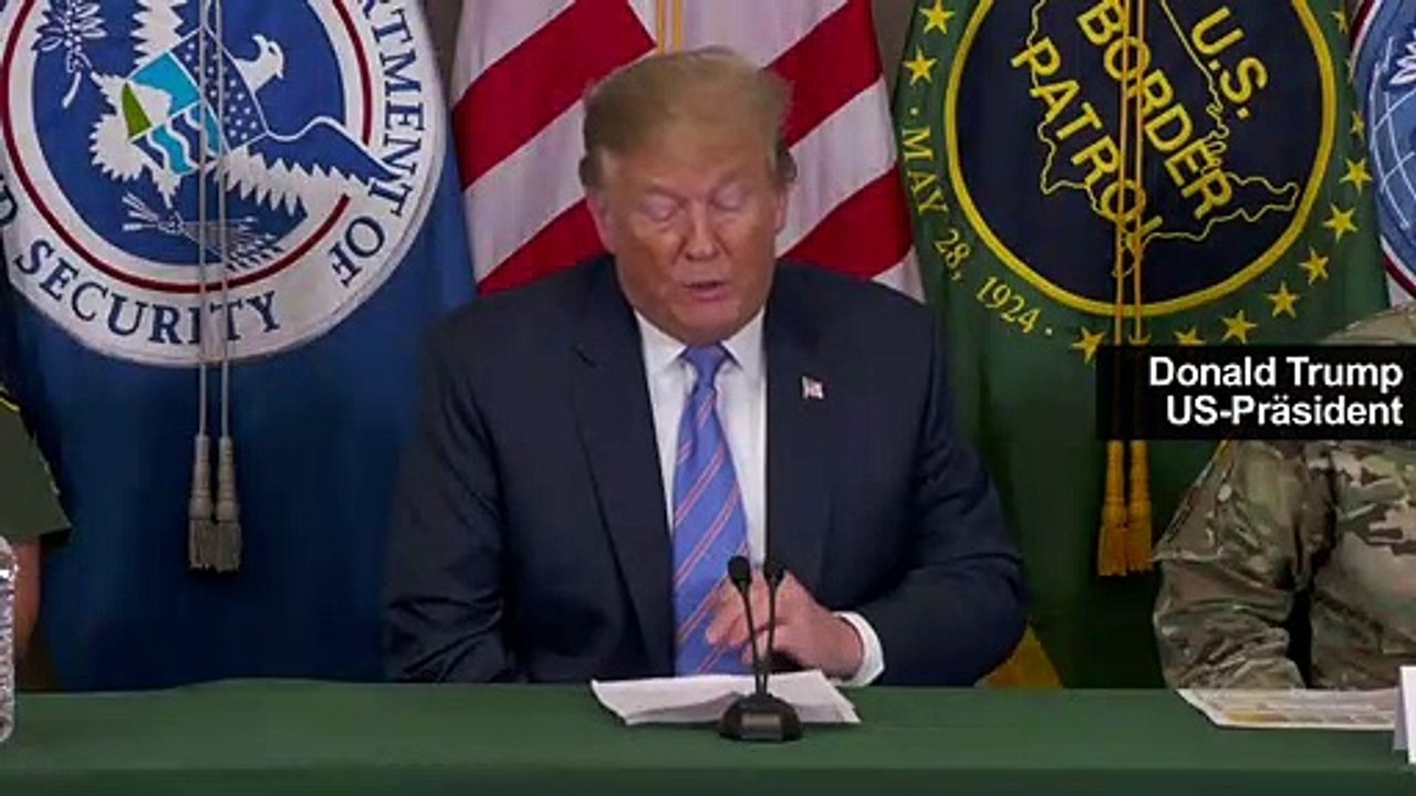 Trump: Unser Land ist voll