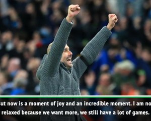 Guardiola not feeling pressure in quadruple hunt