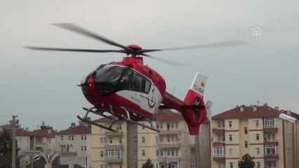 Hava Ambulansı Kalp Hastası İçin Havalandı